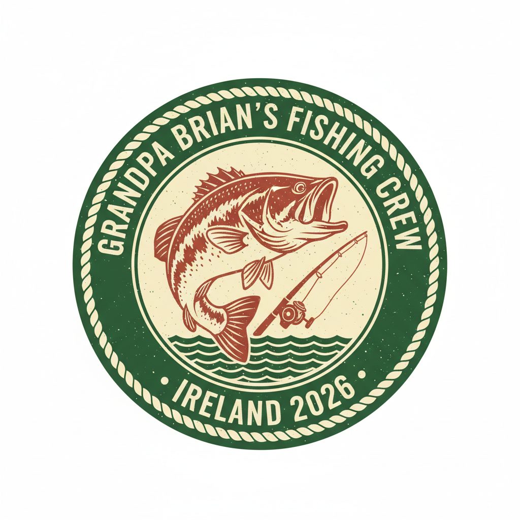 Grandpa Brian's Fishing Crew